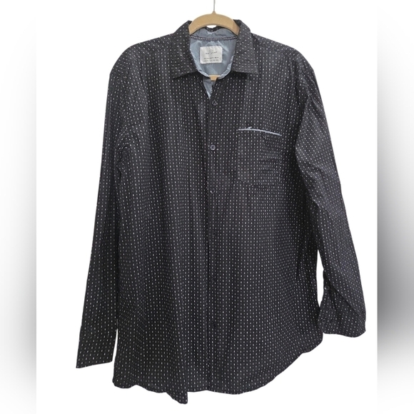 Craft + Flow Other - Craft+Flow Mens Black Button Down Shirt, SIZE 2XL